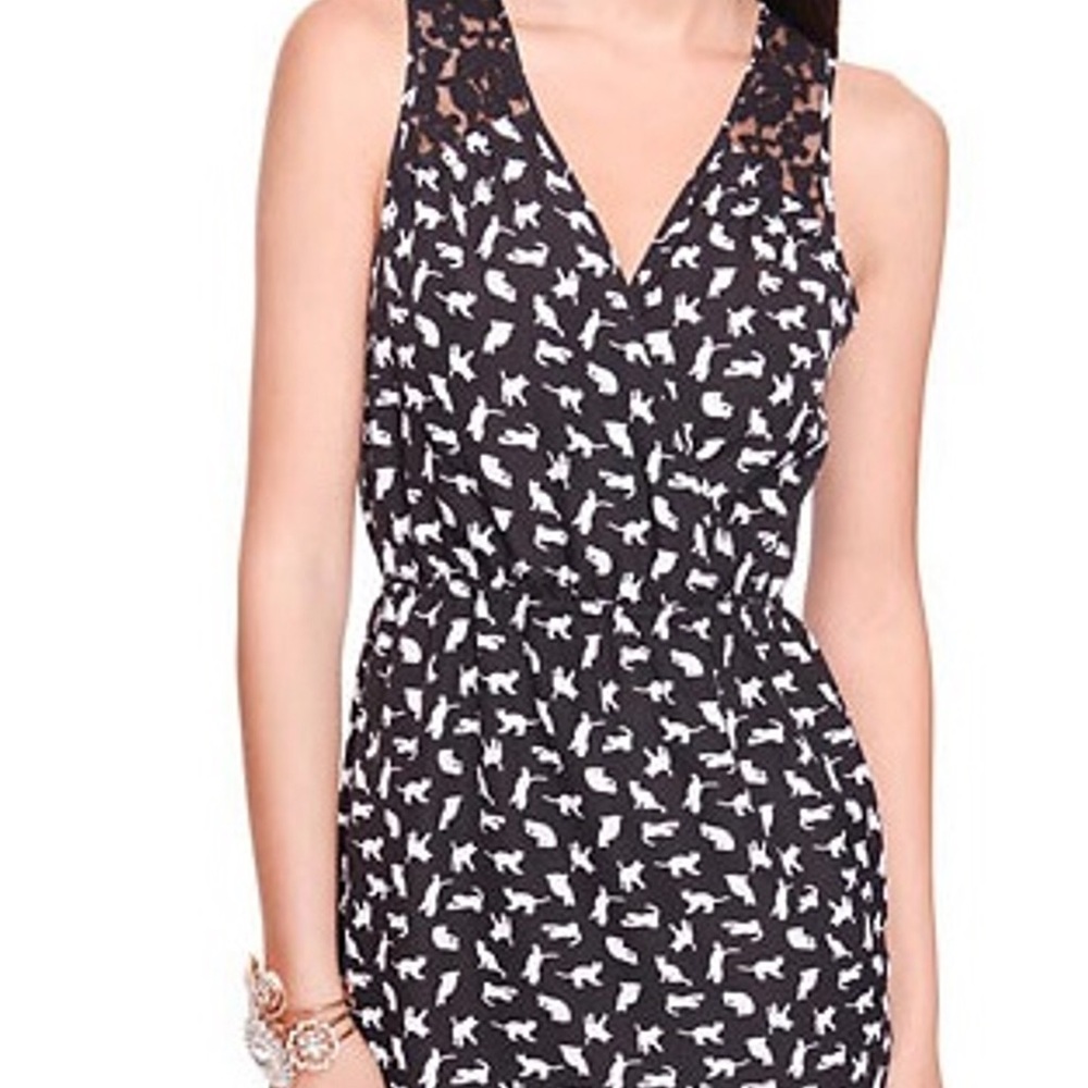 Forever 21 cat print dress